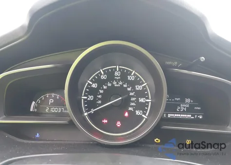 2018 Mazda Mazda3 Touring z USA, uszkodzony, nr VIN 3MZBN1V35JM209877